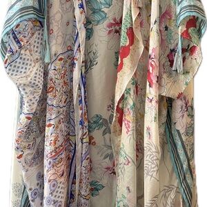 Johnny Was Silk Kimono